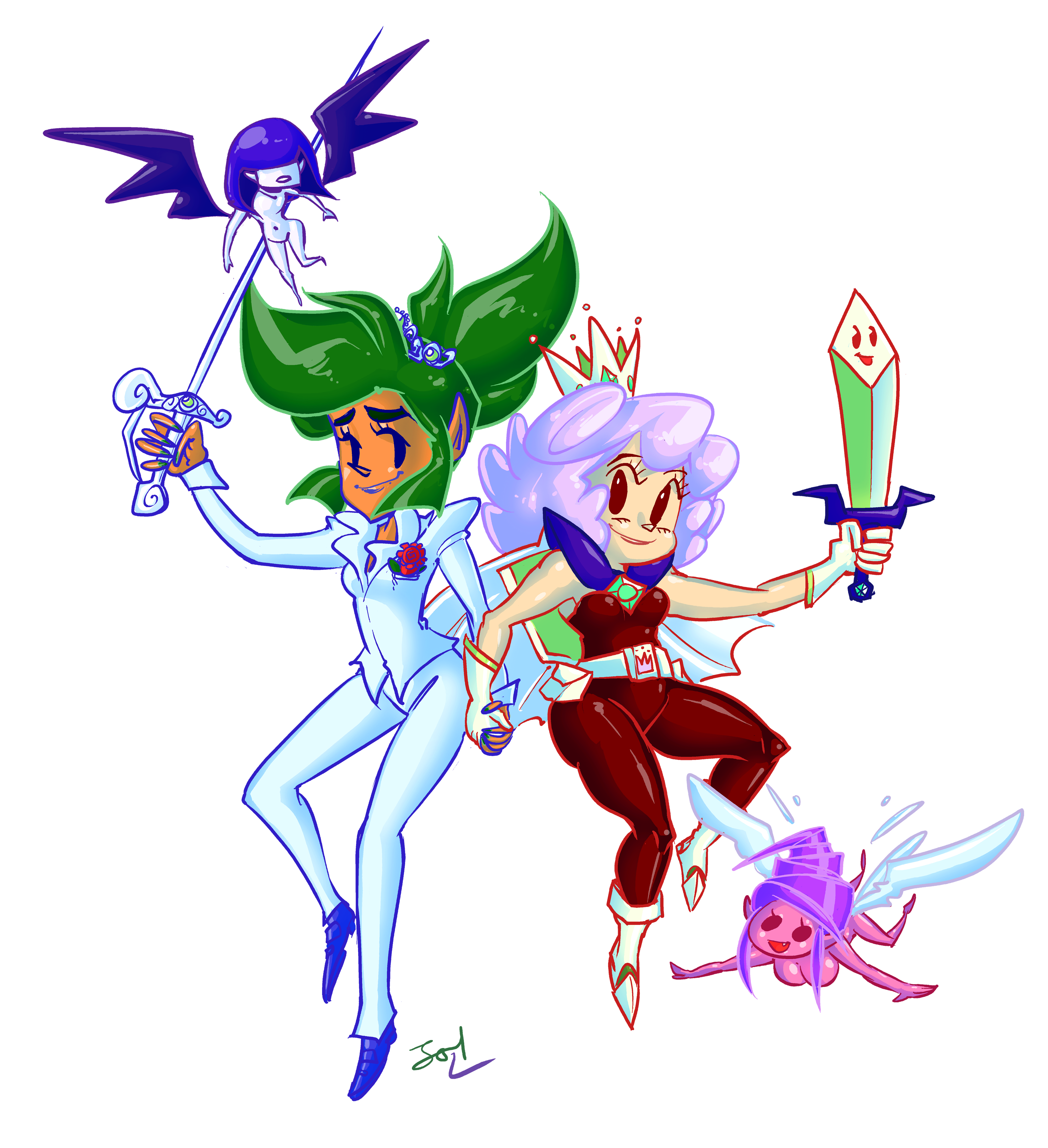 Princess Panic! (BG art by Severin Piehl)