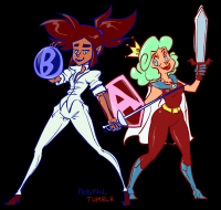 A & B with regular proportions