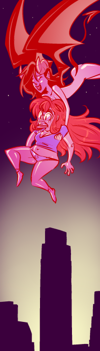 Takin a trip (bookmark illustration)